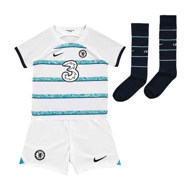 2022-2023 Chelsea Away Mini Kit (Mudryk 15)-SoccerKits Hub | Buy Soccer Jerseys Online